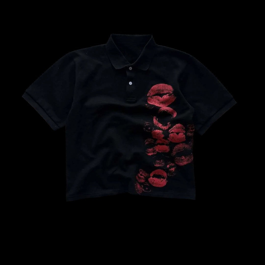 KISSES POLO (BLACK)
