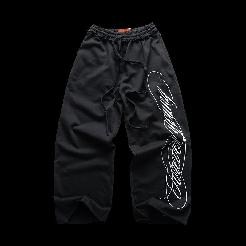 FOREVER YOUNG SWEATPANTS (BLACK)