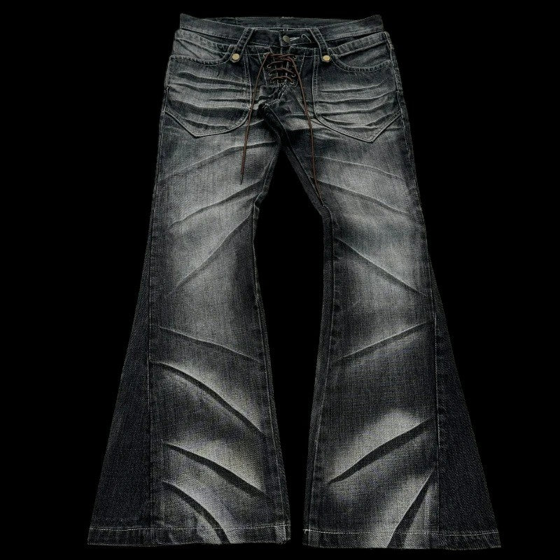 DOUBLE WAIST JEANS