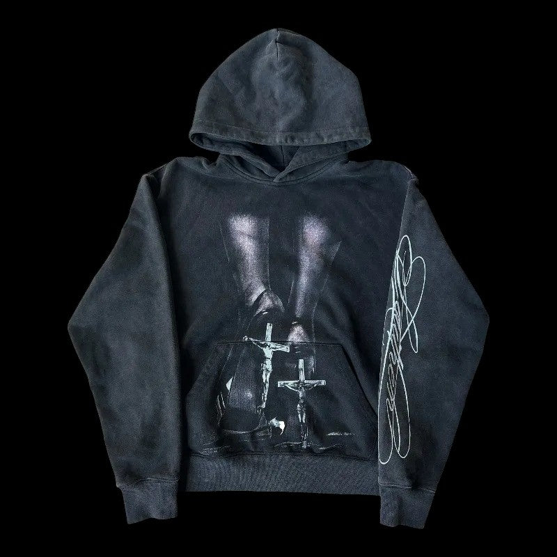 CROSS HEELS HOODIE