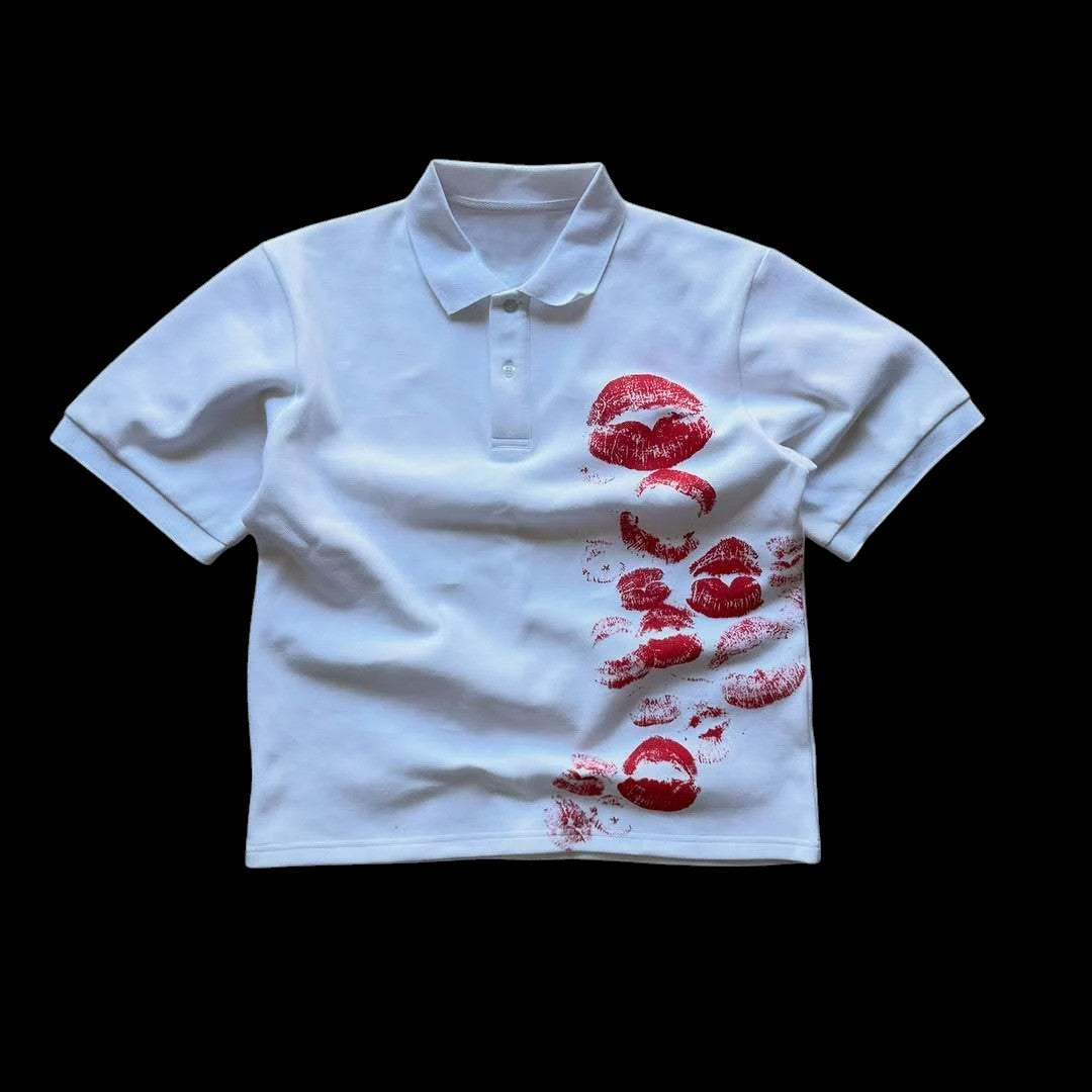KISSES POLO (WHITE)
