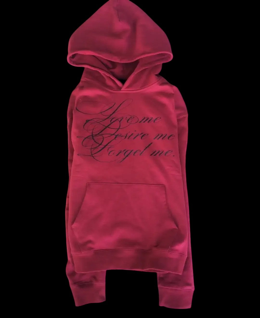 LOVEMEFORGETME HOODIE (RED)