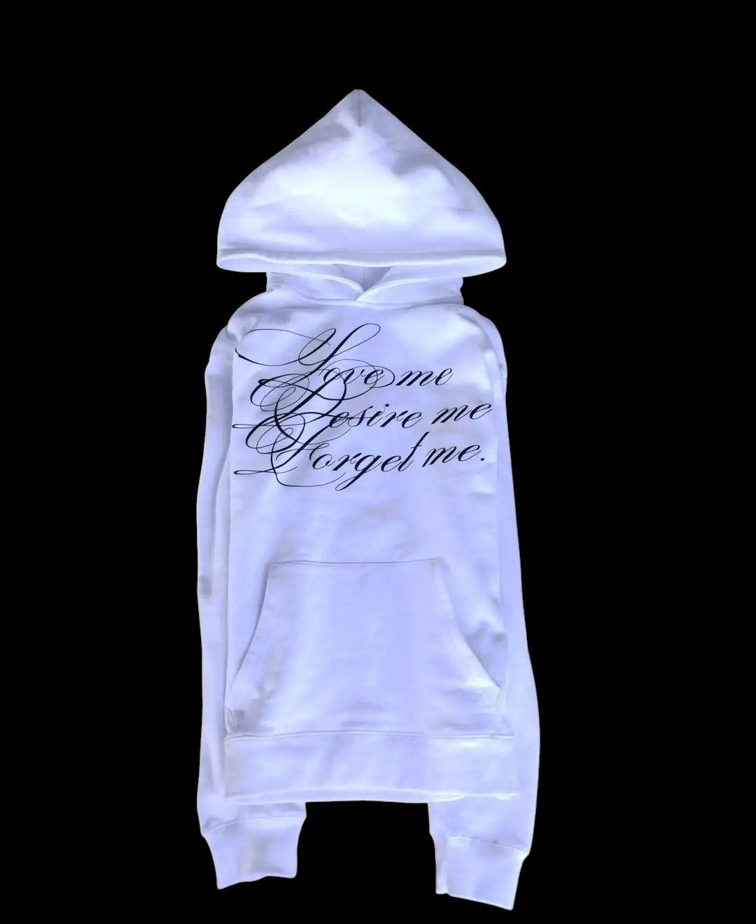 LOVEMEFORGETME HOODIE (WHITE)